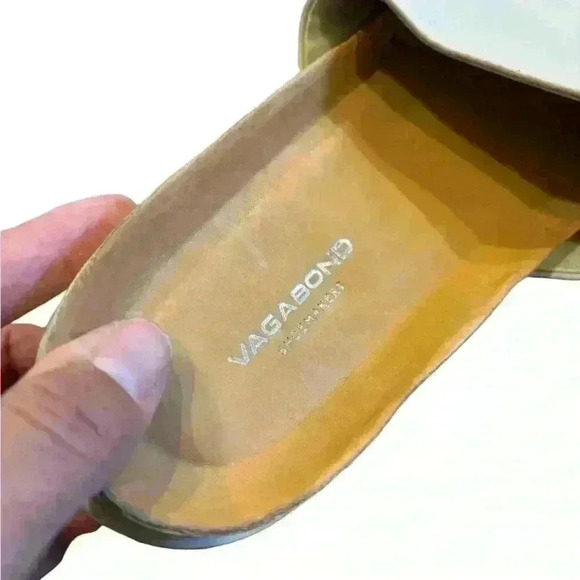 Vagabond Women’s Erin Leather Slip On Sandals Size 9 Off White Open Toes - Picture 5 of 6